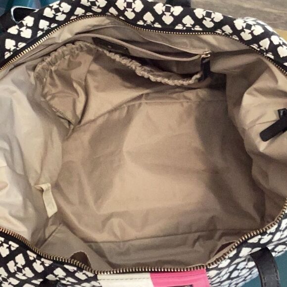 KATE SPADE ADARIA BABY DIAPER BAG TOTE LARGE BLACK CANVAS - Picture 6 of 11